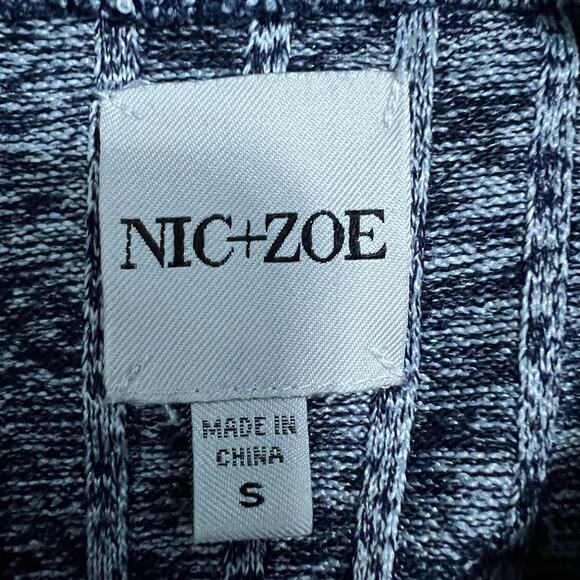 Nic Zoe Long Sleeve Cowl Neck Sweatshirt Size Small - Picture 7 of 8